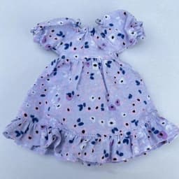 Blyth Clothes Azone OB22 OB24 Doll Accessories Fashion Denim Strap Short Skirt with Long Sleeved Dress Pleated Skirt Toy Gift