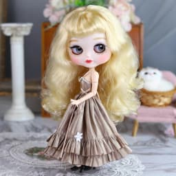 ICY DBS Blyth Doll Dress 1/6 bjd Premium Evening Dress Minimalist Clothing Anime Girl Toy Gift SD