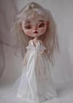 1PCS Pure Style Clothes blythe doll Outfit Camisole Skirt/Dress White/Champagne 1/6 30cm (Fit for Pullip, Ob22/24/26, Licca)