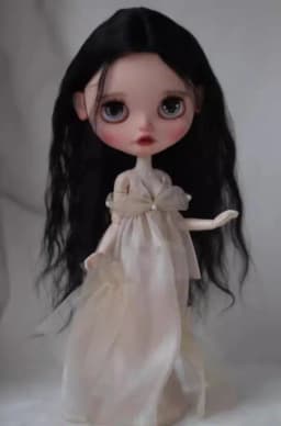 1PCS Pure Style Clothes blythe doll Outfit Camisole Skirt/Dress White/Champagne 1/6 30cm (Fit for Pullip, Ob22/24/26, Licca)