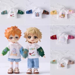 Ob11 Dolls Short British Style Jacket Clothes Pant Standing Collar Sweater Jeans Clothing For Ob11,Obitsu11,Molly,1/12 Bjd Doll