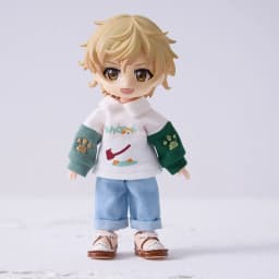 Ob11 Dolls Short British Style Jacket Clothes Pant Standing Collar Sweater Jeans Clothing For Ob11,Obitsu11,Molly,1/12 Bjd Doll