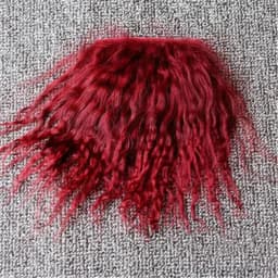 Handrooted 25 colors Reborn Doll Pure Mohair Sheepskin Wool Lamb Hair for DIY BJD SD 1/6 Dolls Wigs Hair Accessory