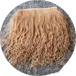 Handrooted 25 colors Reborn Doll Pure Mohair Sheepskin Wool Lamb Hair for DIY BJD SD 1/6 Dolls Wigs Hair Accessory