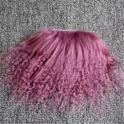 Handrooted 25 colors Reborn Doll Pure Mohair Sheepskin Wool Lamb Hair for DIY BJD SD 1/6 Dolls Wigs Hair Accessory