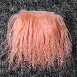 Handrooted 25 colors Reborn Doll Pure Mohair Sheepskin Wool Lamb Hair for DIY BJD SD 1/6 Dolls Wigs Hair Accessory
