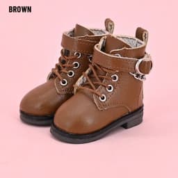 30CM Doll Shoes Fashion PU Leather Chain Boots For 1/6 bjd Doll Clothes Accessories Play House Kids Toys