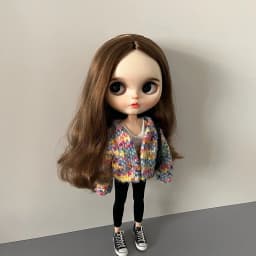 Handmade Ob22 24 Doll Knitted Sweater Doll Colorful Sweater Jacket For Blythes Ymy Licca Azones Ob24 Ob27 Fr Doll