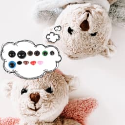 560/580Pcs Doll Making Eyes Plastic Button Eyes Multiple Sizes DIY Craft Stuffed Toy Eyes for Plush Toy Crochet Craft Dolls