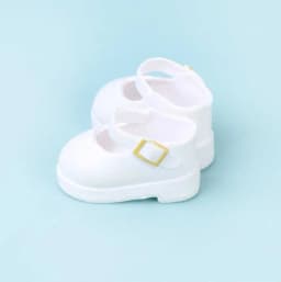 Pair Of 1:12 Dollhouse Miniature Things Cute Shark Slippers Doll Shoes Suit For Ob11 1/12 Bjd Doll Gsc DOD, YMY Doll Accessories