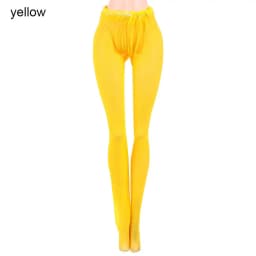 1/6 Doll Silk Stockings Dolls Accessories Toys Mini Elastic Leggings Colorful Pantyhose Bottoms Socks Miniature Clothes Suits