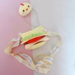 20cm Cotton Doll Outgoing Single Shoulder Crossbody Bag Doll Outgoing Carrying Bag Doll Accessories Toys for Girls
