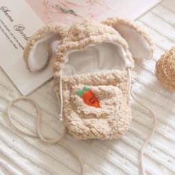 20cm Cotton Doll Outgoing Single Shoulder Crossbody Bag Doll Outgoing Carrying Bag Doll Accessories Toys for Girls