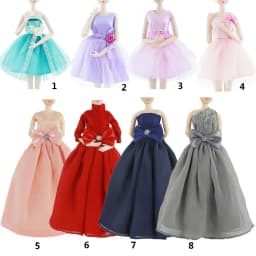 Doll Dress Fashion Casual Wear Handmade Girl Clothes For 30cm Doll Clothes Accessories DIY Girl Gift Toys