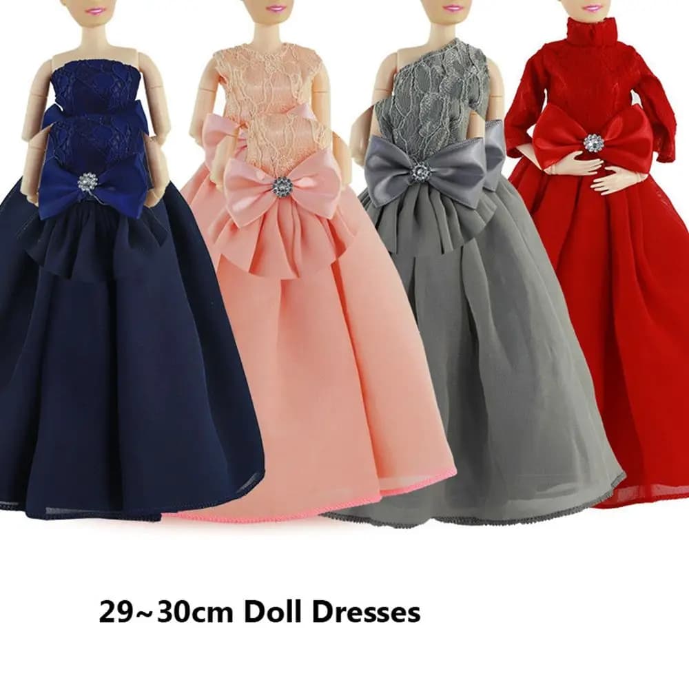 Doll Dress Fashion Casual Wear Handmade Girl Clothes For 30cm Doll Clothes Accessories DIY Girl Gift Toys