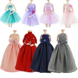 Doll Dress Fashion Casual Wear Handmade Girl Clothes For 30cm Doll Clothes Accessories DIY Girl Gift Toys
