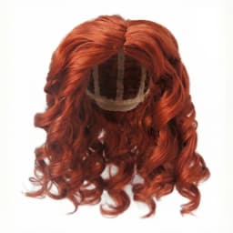 JD340 1/6 1/4 1/3 YOSD MSD SD Lady Roll curly Girlish Sauvage synthetic mohair BJD wigs 6-7" 7-8" 8-9" 9-10" doll accessories