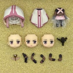 GSC Clay Man Hair white model OB11 doll accessories