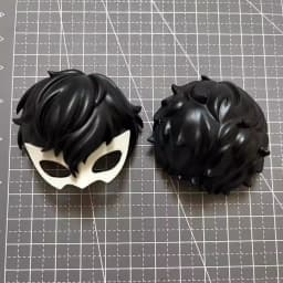 GSC Clay Man Hair white model OB11 doll accessories