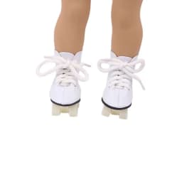 Roller Skating Shoes Doll Clothes Accessories Sequin Upper For 18Inch American Doll& 43 Cm Baby Dolls,Our Generation