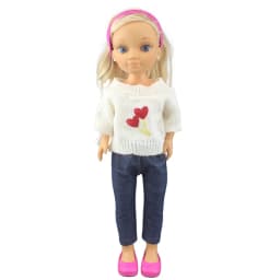 New Cute sweater suit clothes Fit With 42cm FAMOSA Nancy Doll (Doll and shoes are not included), Doll Accessories