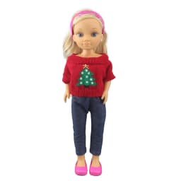 New Cute sweater suit clothes Fit With 42cm FAMOSA Nancy Doll (Doll and shoes are not included), Doll Accessories