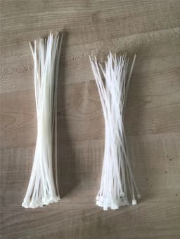 New 20cm 24cm 29.5cm 3 sizes tie-wraps for Reborn doll Top Quality Plastic Tie ropes to Pack Cloth Body of Dolls