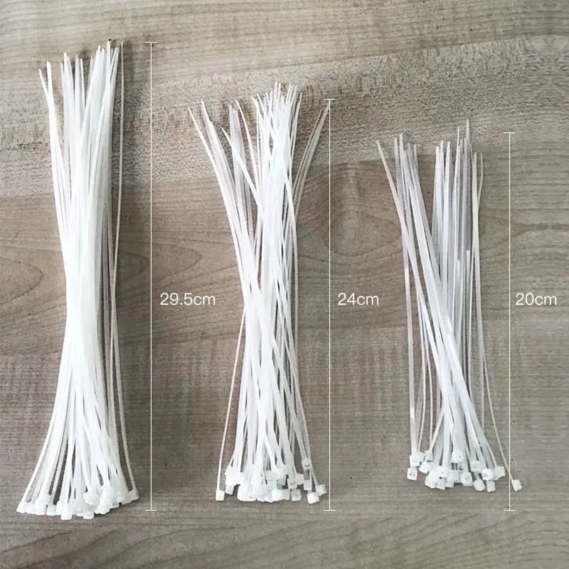 New 20cm 24cm 29.5cm 3 sizes tie-wraps for Reborn doll Top Quality Plastic Tie ropes to Pack Cloth Body of Dolls