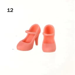 1Pair Doll Shoes Fashion Female Doll Boots Fit Foot Length 2cm Plastic Doll Multistyles Long Knees Boots Dolls Accessories