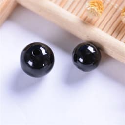 3-8mm 1000Pcs Round Black Eyes Plastic Eyes for Dolls Making Toy Black Bean Eye Fabric Dolls Eyes Amigurumi Doll Accessories Toy