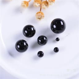 3-8mm 1000Pcs Round Black Eyes Plastic Eyes for Dolls Making Toy Black Bean Eye Fabric Dolls Eyes Amigurumi Doll Accessories Toy