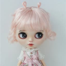JD544 9-10inch 10-11inch 11-12inch Lovely Snail Feeler Synthetic Mohair BJD Wigs QBaby Blythes 18' Doll Accessories