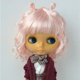 JD544 9-10inch 10-11inch 11-12inch Lovely Snail Feeler Synthetic Mohair BJD Wigs QBaby Blythes 18' Doll Accessories