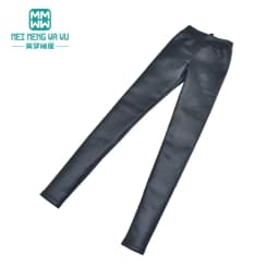 NEW BJD Doll Clothes Fashion Candy Colors Slim Leather Pants for 28-60CM 1/3 1/4 1/6 DD SD YOSD MSD Doll Accessories