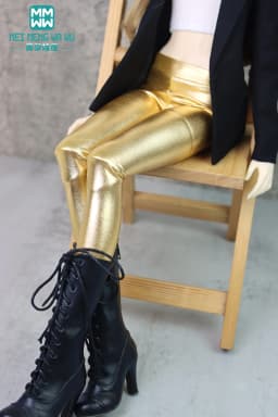 NEW BJD Doll Clothes Fashion Candy Colors Slim Leather Pants for 28-60CM 1/3 1/4 1/6 DD SD YOSD MSD Doll Accessories