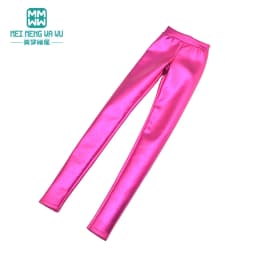 NEW BJD Doll Clothes Fashion Candy Colors Slim Leather Pants for 28-60CM 1/3 1/4 1/6 DD SD YOSD MSD Doll Accessories