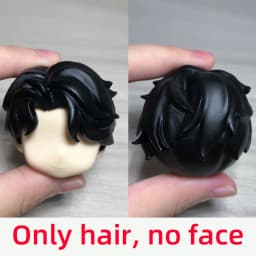 New Ob11 Doll Wig Gsc Hair Replacement Hair OB11 Head Split GSC Replace Face Doll Eye Doll Accessories