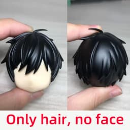 New Ob11 Doll Wig Gsc Hair Replacement Hair OB11 Head Split GSC Replace Face Doll Eye Doll Accessories