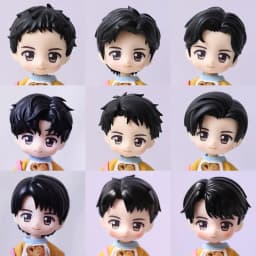 New Ob11 Doll Wig Gsc Hair Replacement Hair OB11 Head Split GSC Replace Face Doll Eye Doll Accessories