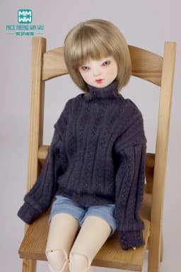 28-75cm 1/6 1/4 1/3 BJD Clothes DD SD MSD YOSD MYOU Spherical joint Doll Fashion turtleneck sweater toys gift