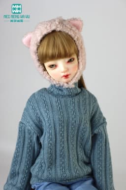 28-75cm 1/6 1/4 1/3 BJD Clothes DD SD MSD YOSD MYOU Spherical joint Doll Fashion turtleneck sweater toys gift