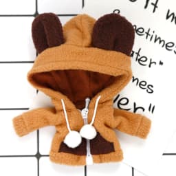 New Doll Clothes Fashion Cute cartoon plush animal coat for ob11,obitsu11,GSC, molly,1/12bjd doll clothes accessories for doll