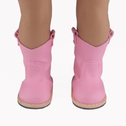7cm Pu Leather Boots Flower Sandals, Slippers Duck Backpack Sunglasses For 18 inch American&OG,43cm Baby New Born,Life Girl Doll