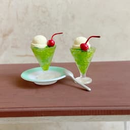 1/2pcs Drink Ice Cream Cups Cocktail Glass Model Pretend Play Mini Food Fit Play House Toy Doll Accessories Dollhouse Miniature