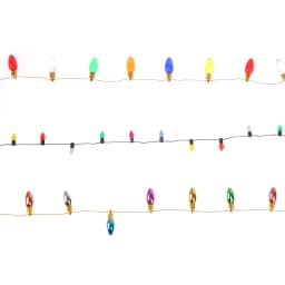 1/12 Dollhouse Miniature Festival Decorative 1M Lamp String Fake Lights Bulb Mini Furniture Doll Accessories