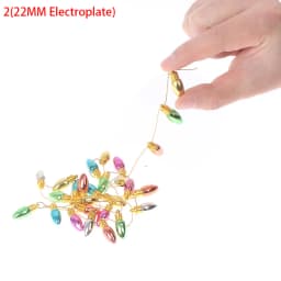 1/12 Dollhouse Miniature Festival Decorative 1M Lamp String Fake Lights Bulb Mini Furniture Doll Accessories