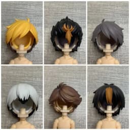 GSC Clay Man hair OB11 hair doll accessories