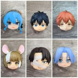 GSC Clay Man hair OB11 hair doll accessories