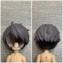 GSC Clay Man hair OB11 hair doll accessories