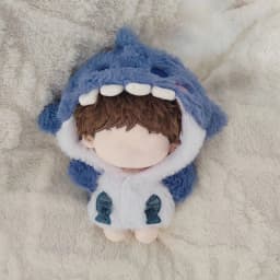 20CM Doll Clothes Long Sleeves Sweatshirt Cute Doll Tops Hoodie For Idol Dolls Accessories Doll's Clothing Stuffed Toy